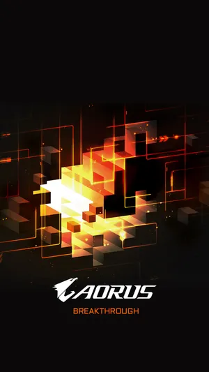 Aorus Breakthrough Abstract Art Wallpaper