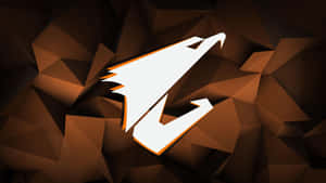 Aorus Eagle Logoon Abstract Background Wallpaper