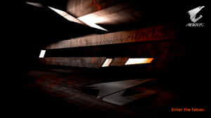 Aorus Falcon Entrance Dark Abstract Wallpaper