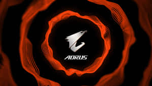 Aorus Logo Abstract Background Wallpaper