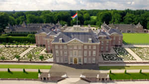 Apeldoorn Palace Het Loo Aerial View Wallpaper