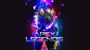 Apex Legends Champion - Wraith In Action Wallpaper