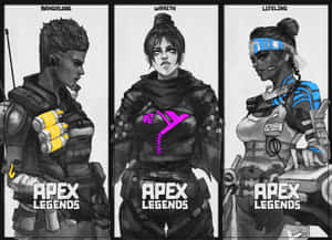 Apex Legends Characters Computer Wallpaper