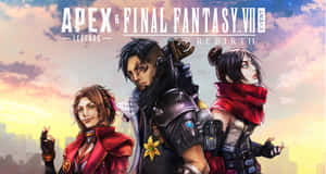 Apex Legends Final Fantasy V I I Rebirth Crossover Artwork Wallpaper