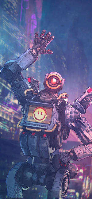 Apex Legends Iphone Magical Pathfinder Wallpaper