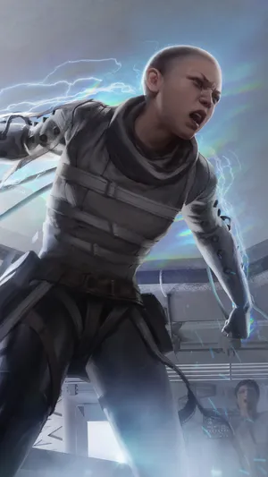 Apex Legends Iphone Wraith Attack Wallpaper