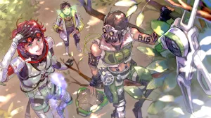 Apex Legends Octane Jump Art Wallpaper