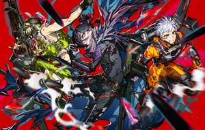 Apex Legends Octane Red Art Wallpaper