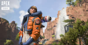 Apex Legends Wattson Waterfalls Wallpaper