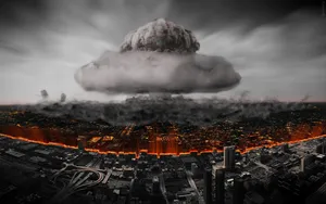 Apocalyptic_ Nuclear_ Explosion_ Artwork Wallpaper