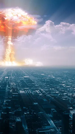 Apocalyptic Winter Landscape Wallpaper