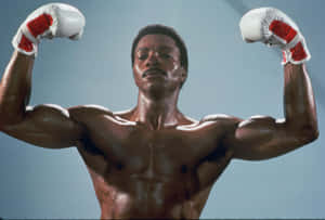 Apollo Creed Boxing Pose Wallpaper