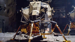 Apollo_ Lunar_ Module_ Exhibit Wallpaper