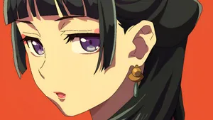 Apothecary Diaries Character Closeup Wallpaper