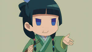 Apothecary Diaries Chibi Character Wallpaper