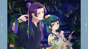 Apothecary Diaries Night Scene Wallpaper