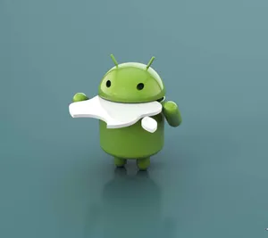 Apple Eating Android 3d Wallpaper