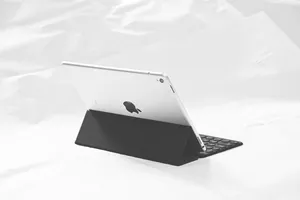 Apple Ipad Pro With Magic Keyboard Wallpaper