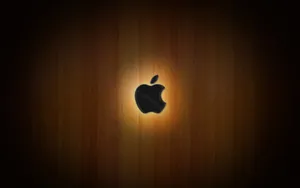 Apple Mac Desktop Logo Backlighting Wallpaper