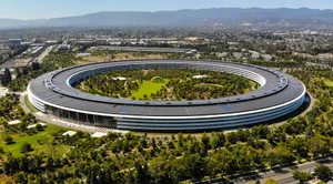 Apple Park Aerial View Wallpaper