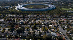 Apple Park Aerial View Wallpaper