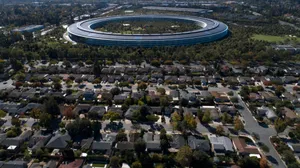 Apple Park Aerial View Wallpaper