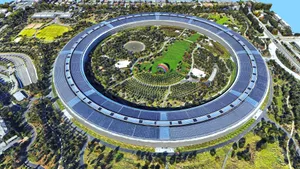 Apple Park Aerial View Wallpaper