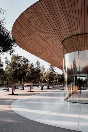 Apple Park Architecture Details Wallpaper