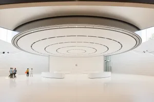 Apple Park Visitor Center Interior Wallpaper