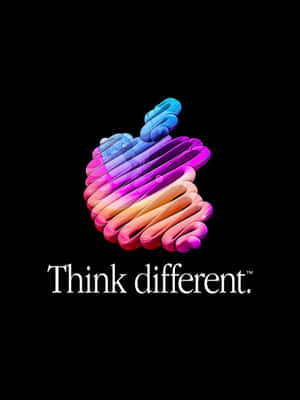 Apple Think Different Logo Wallpaper