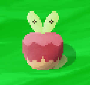 Applin Pixel Art Wallpaper