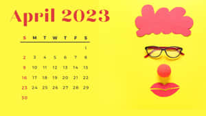 April 2023 Calendar Wallpaper