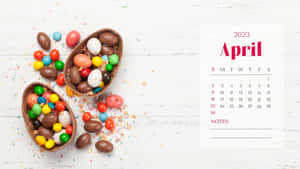 April 2023 Calendar Wallpaper