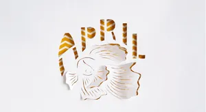 April Desktop Wallpaperwith Floral Design Wallpaper