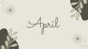 April Elegance Background Wallpaper