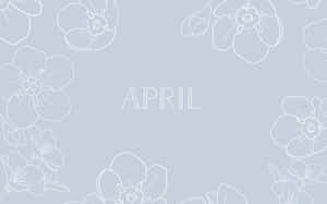 April Floral Desktop Background Wallpaper