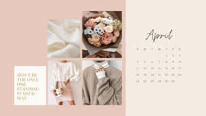 April Inspiration Collage Wallpaper