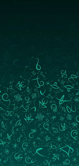 Aqua Green Abstract Background Wallpaper