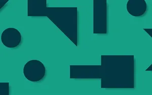 Aqua Green Gradient Background Wallpaper