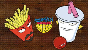 Aqua Teen Hunger Force Animated Food Wallpaper