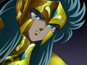 Aquarius Camus In Defensive Stance Wallpaper