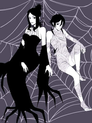 Arachne_and_ Crona_ Soul_ Eater_ Art Wallpaper