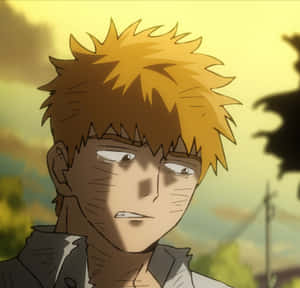 Arataka Reigen In A Powerful Stance Wallpaper