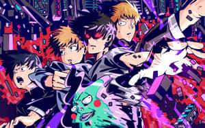 Arataka Reigen In Action Wallpaper