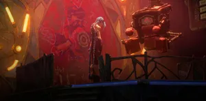 Arcane Jinx Scene Wallpaper