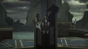 Arcane Season 2 Key Scene Wallpaper