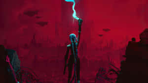 Arcane Season 2 Lightning Scene Wallpaper