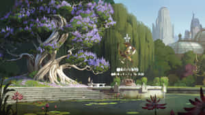 Arcane Season 2 Scenic Landscape Wallpaper