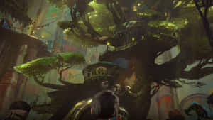 Arcane Season 2 Treehouse Hideout Wallpaper