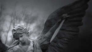 Archangel Michael Statue Wallpaper